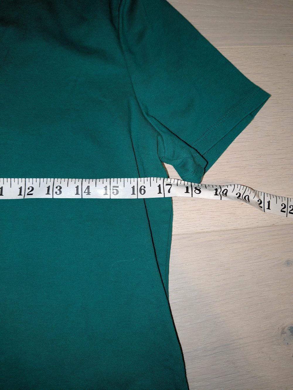 Talbots Green Short Sleeve Crewneck Tee - Picture 5 of 6